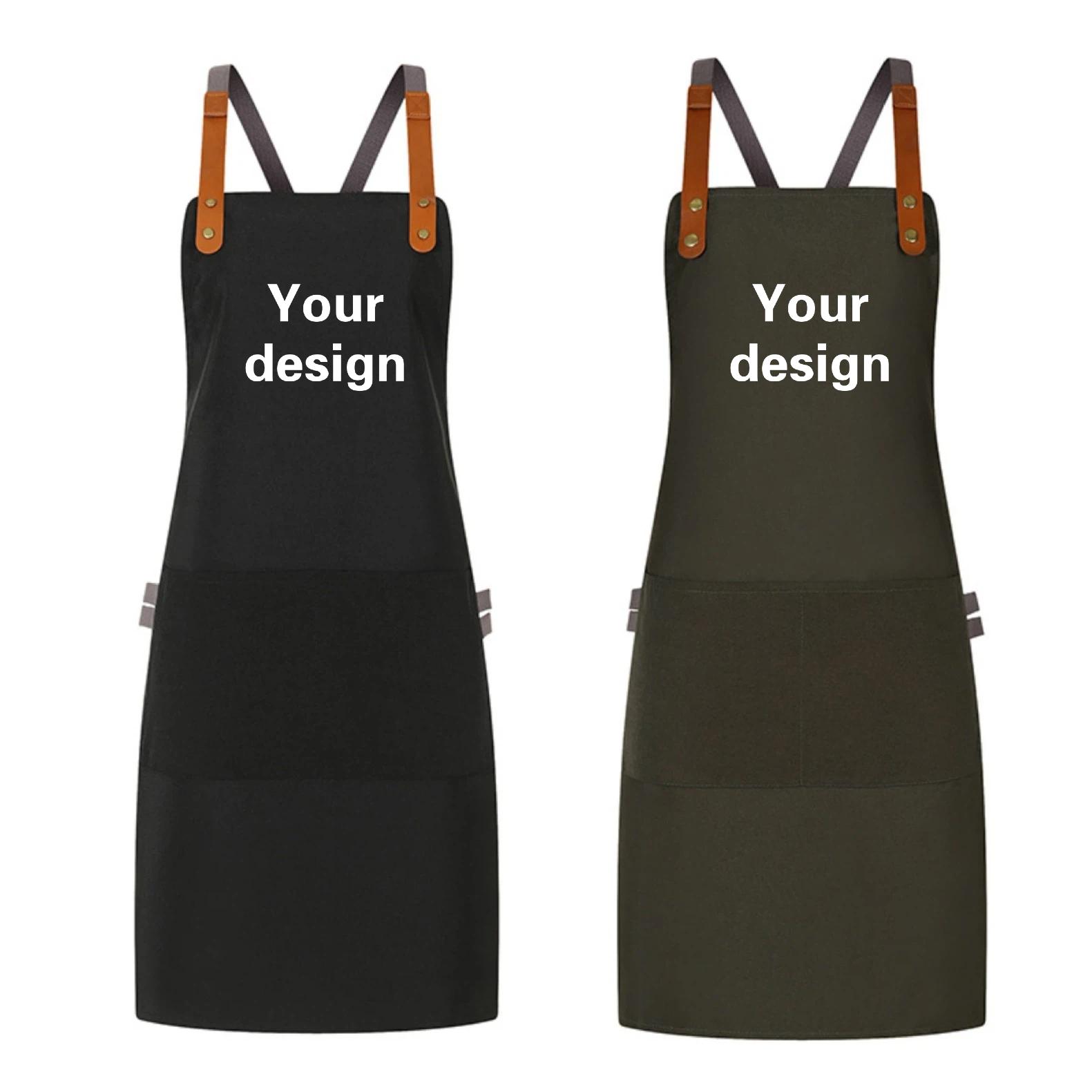 Embroidery Workshop - Polyester Cotton Thick Canvas Apron With