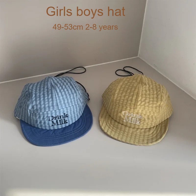Embroidery Knit - Kids Soft Brim Baseball Cap 49-53cm