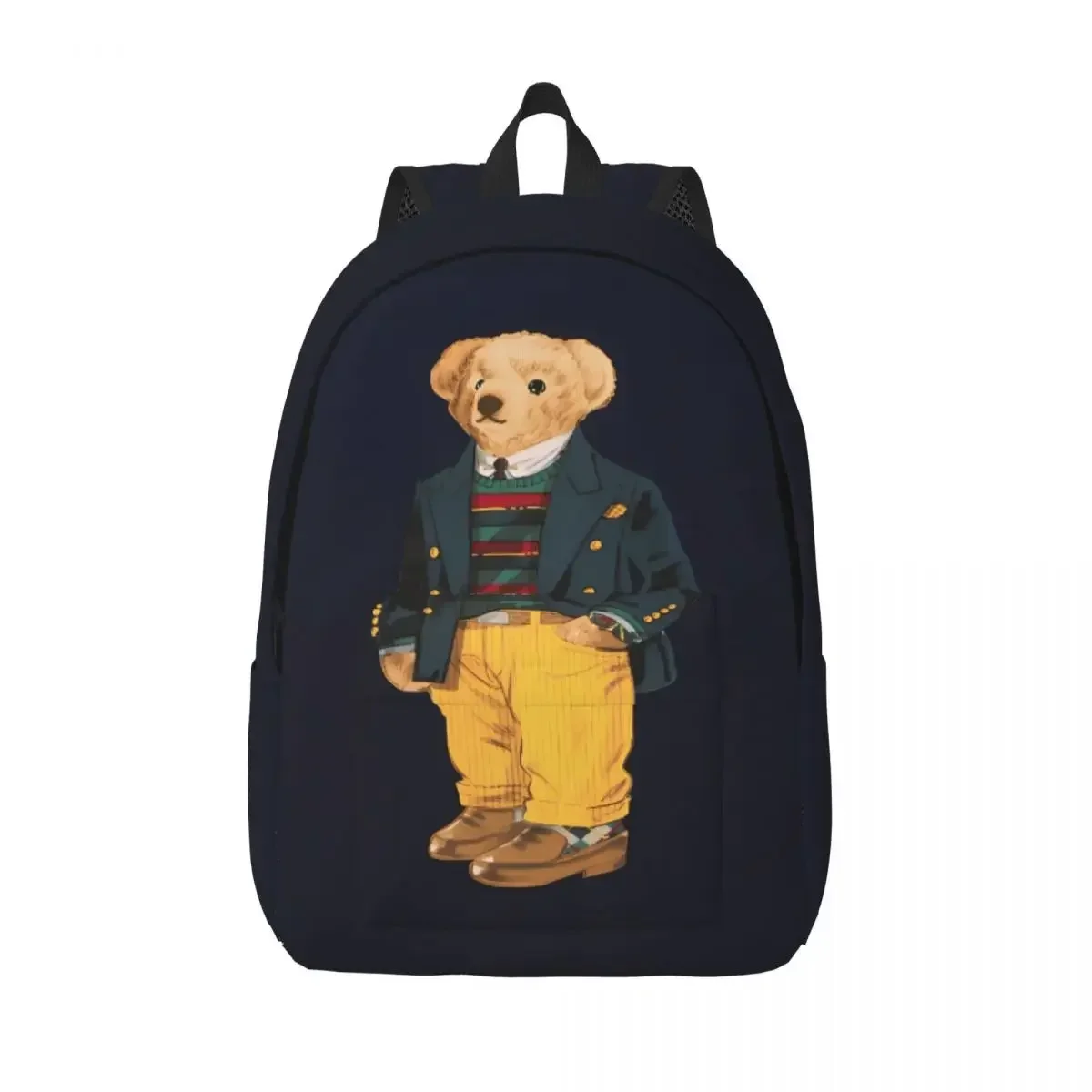 Embroidery Xmas - Wild Animal Backpack Fashon Bear Hiking