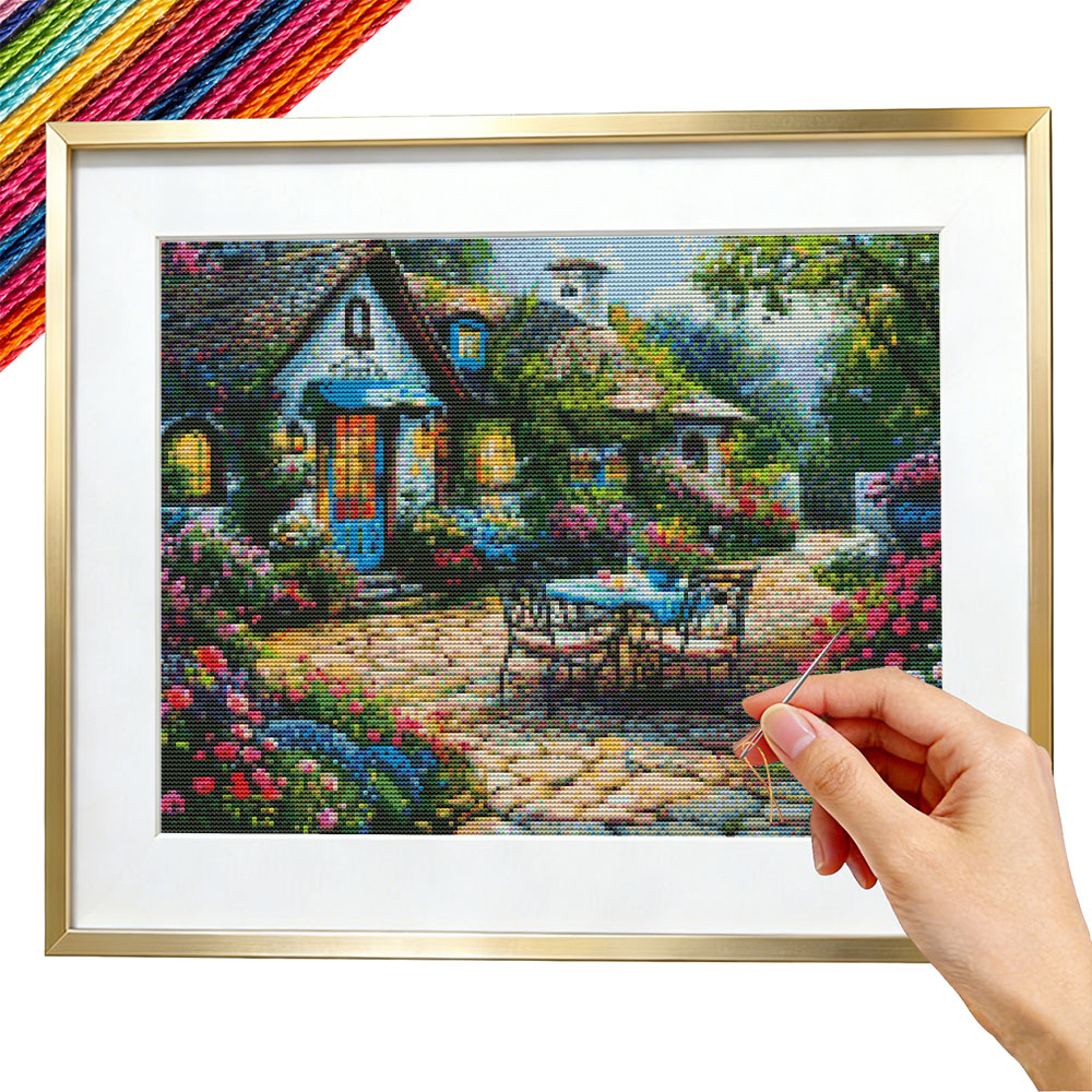 Garden Cross Stitch Kits Embro - огляд і ціна Embroidery Guide Paper