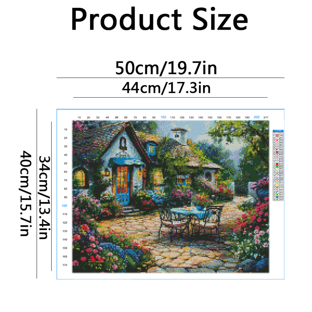 Garden Cross Stitch Kits Embro - огляд і ціна Embroidery Guide Paper