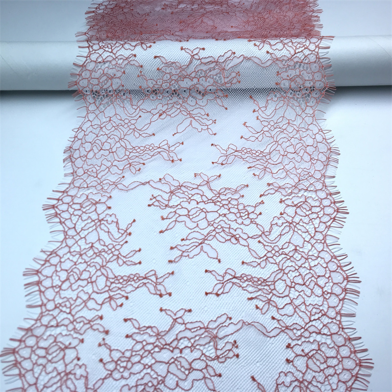 Fluorescent Pink  Eyelash Lace - огляд і ціна Embroidery Workshop