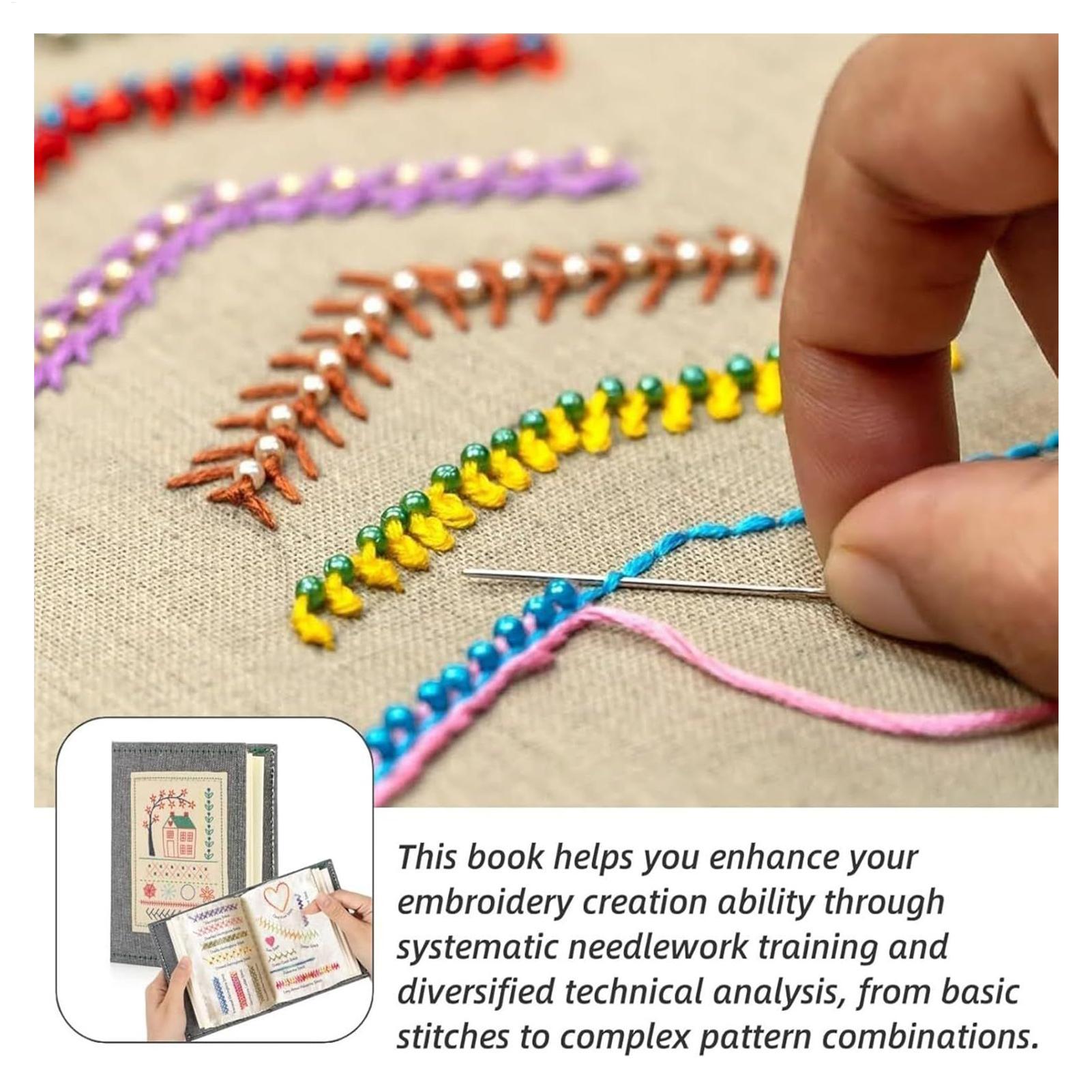Embroidery Stitch Book For Beg - огляд і ціна Embroidery Guide Paper
