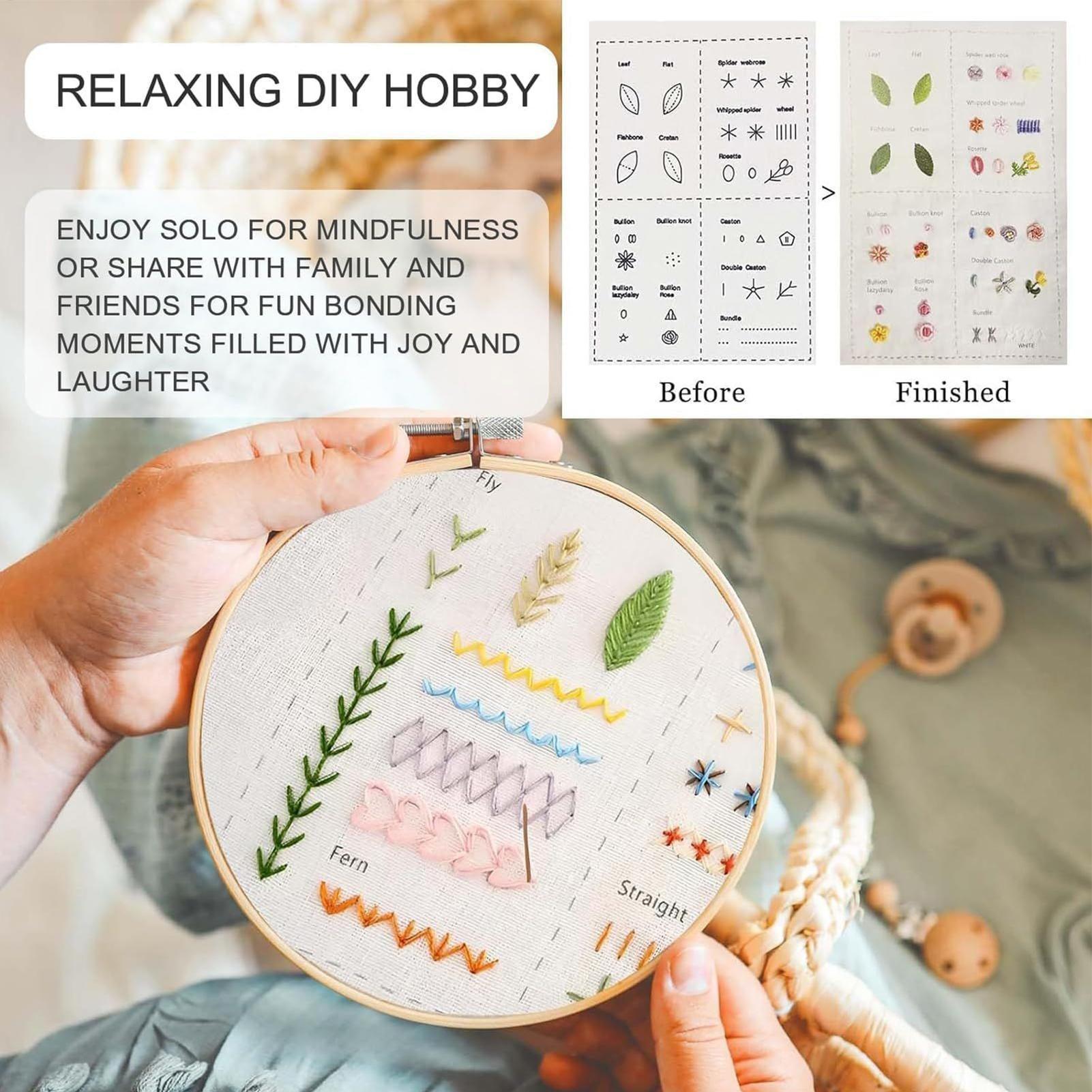 Embroidery Stitch Book For Beg - огляд і ціна Embroidery Guide Paper