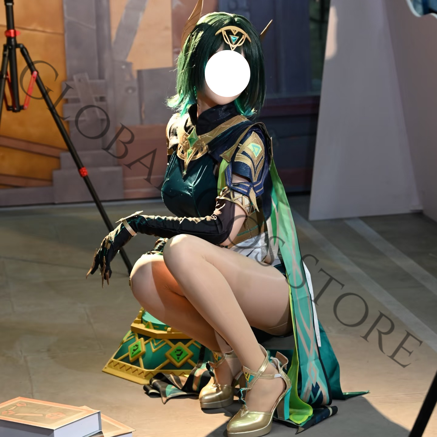 Nefer Cosplay Costume Full Set - огляд і ціна Embroidery Knit