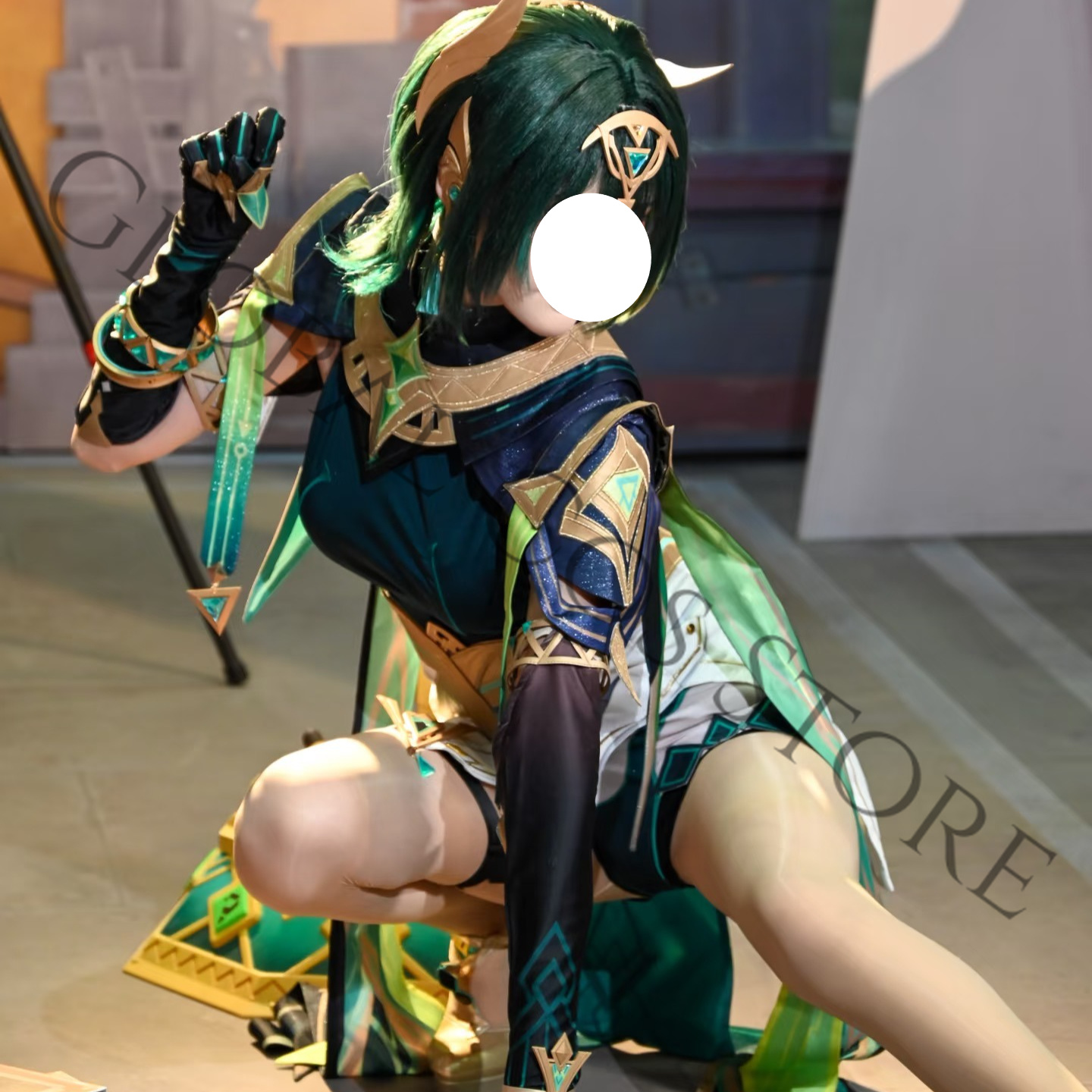 Nefer Cosplay Costume Full Set - огляд і ціна Embroidery Knit