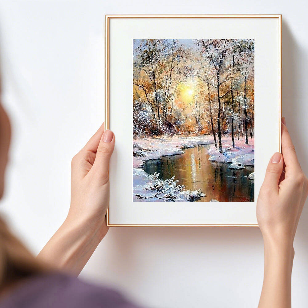 HUACAN Diamond Painting Winter - огляд і ціна Embroidery Xmas