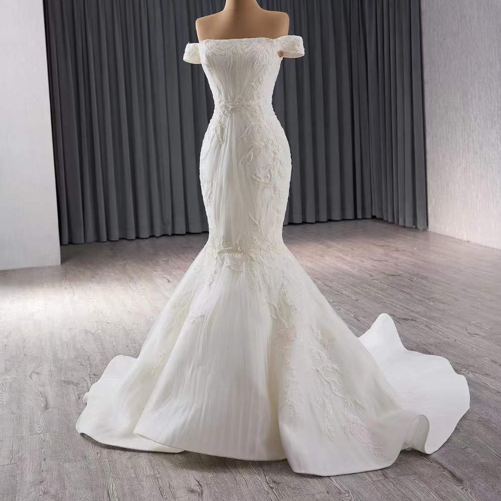 Weddings Dress Strapless Off S - огляд і ціна Embroidery Organza
