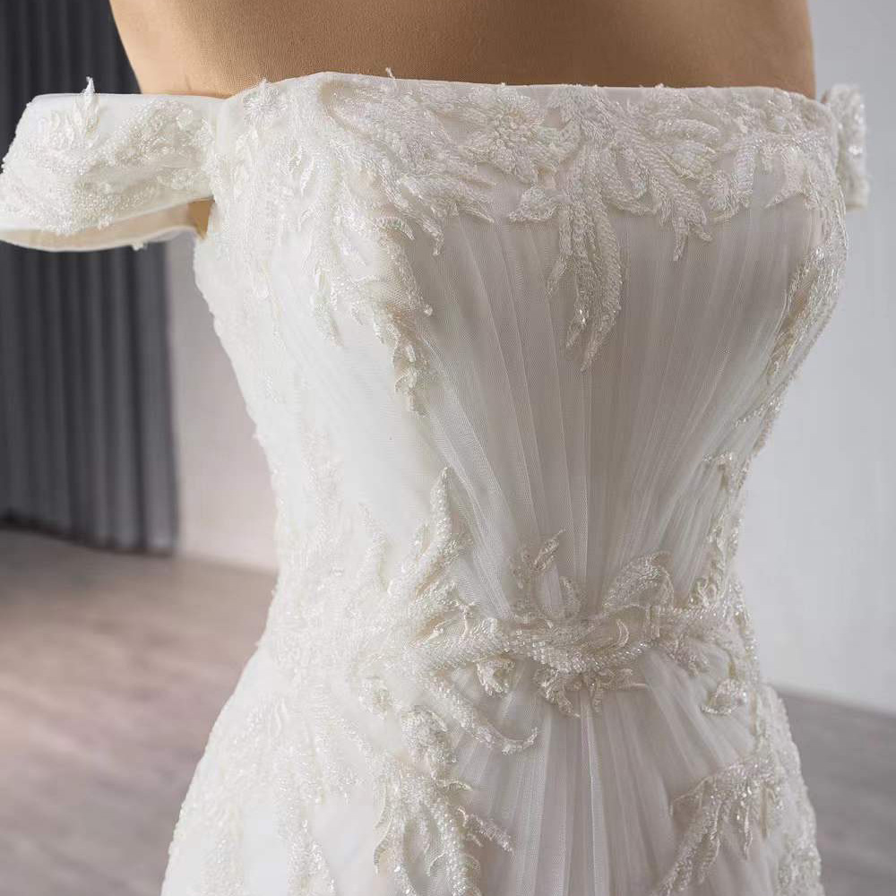Weddings Dress Strapless Off S - огляд і ціна Embroidery Organza