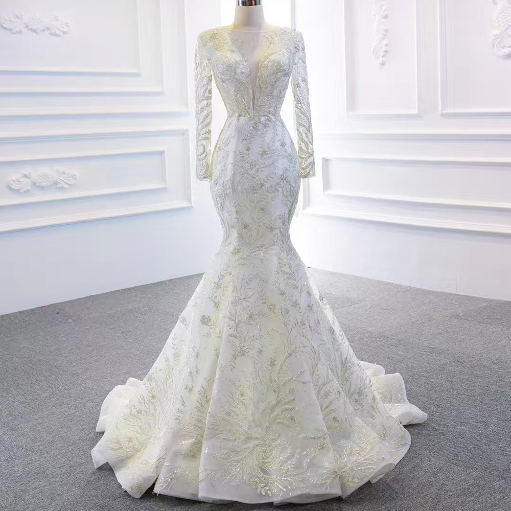 Detachable Train O-Neck Elegan - огляд і ціна Embroidery Organza