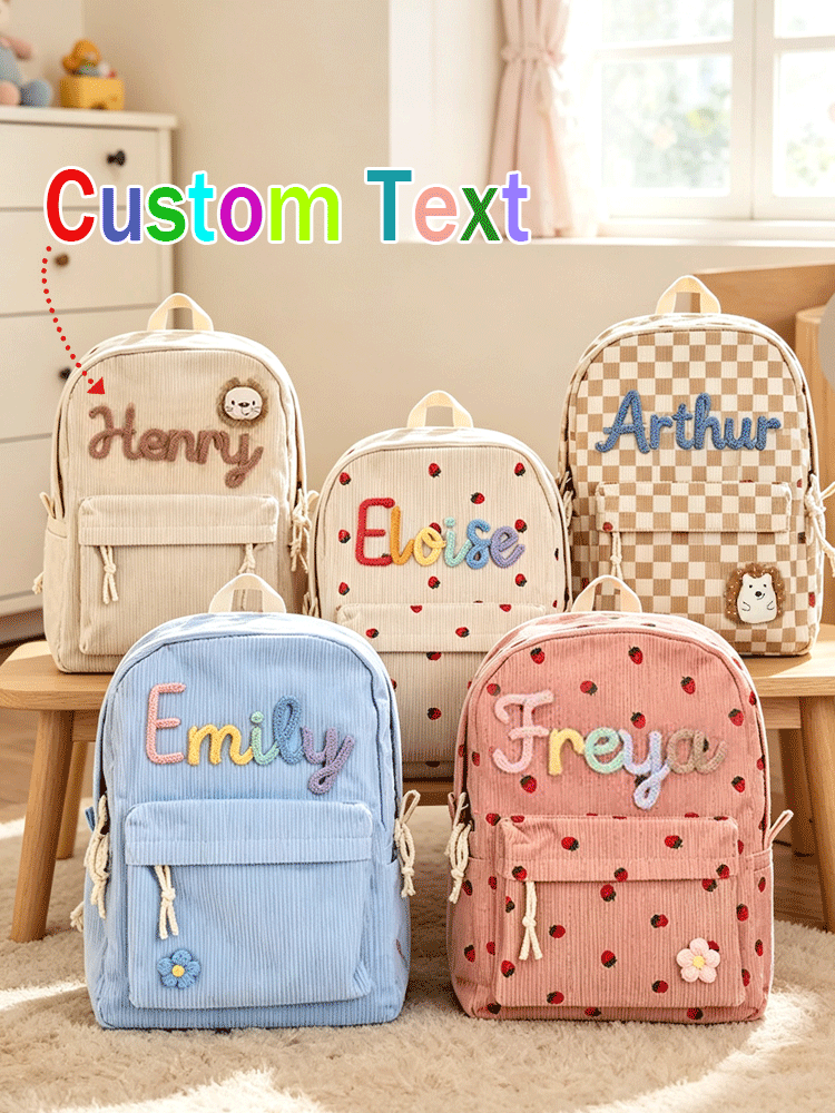 [Custom] Personalized Back-to- - огляд і ціна Embroidery Name