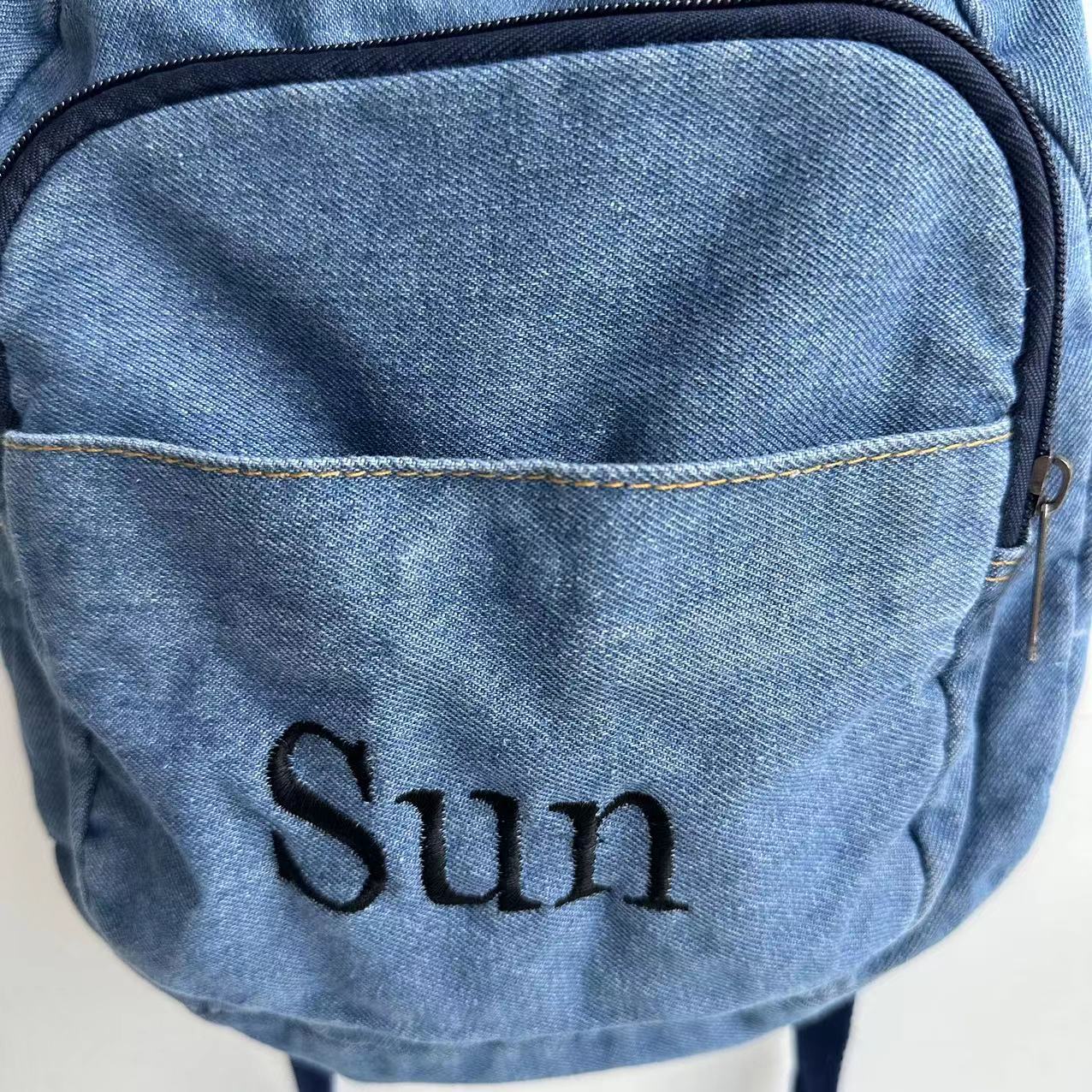 Denim Backpack Girls' New Stud - огляд і ціна Embroidery Gift Ideas