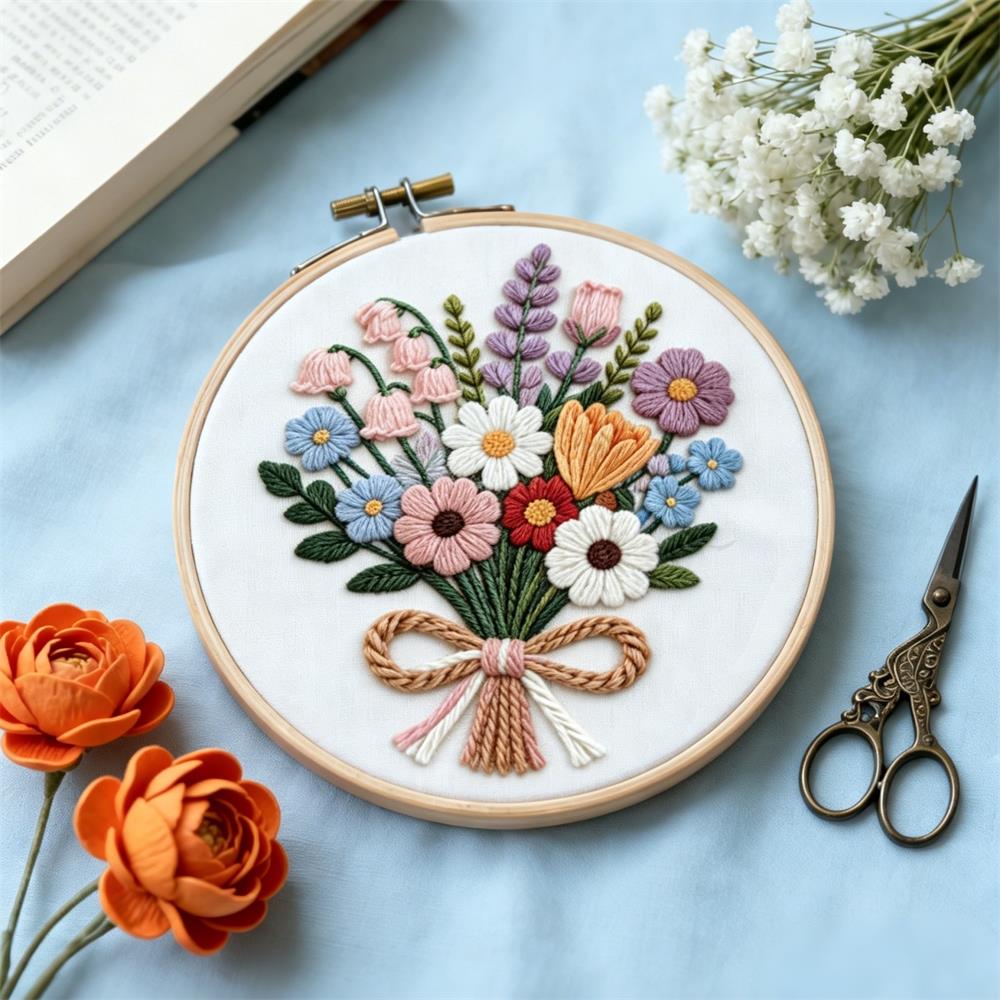 1PCS  Cross Stitch Kits Daisy  - огляд і ціна Embroidery Guide Paper