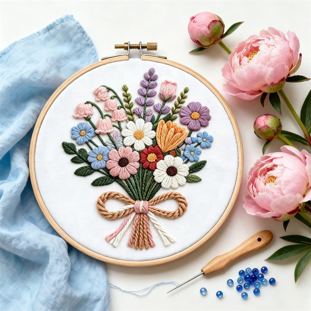 1PCS  Cross Stitch Kits Daisy  - огляд і ціна Embroidery Guide Paper