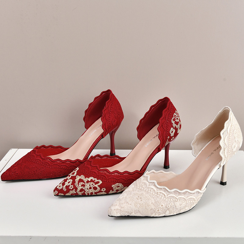 Luxury Red White Lace Embroide - огляд і ціна Embroidery Red