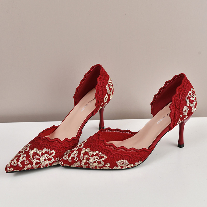 Luxury Red White Lace Embroide - огляд і ціна Embroidery Red