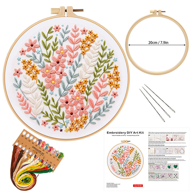 Flower DIY Embroidery Kit for  - огляд і ціна Embroidery Guide Paper