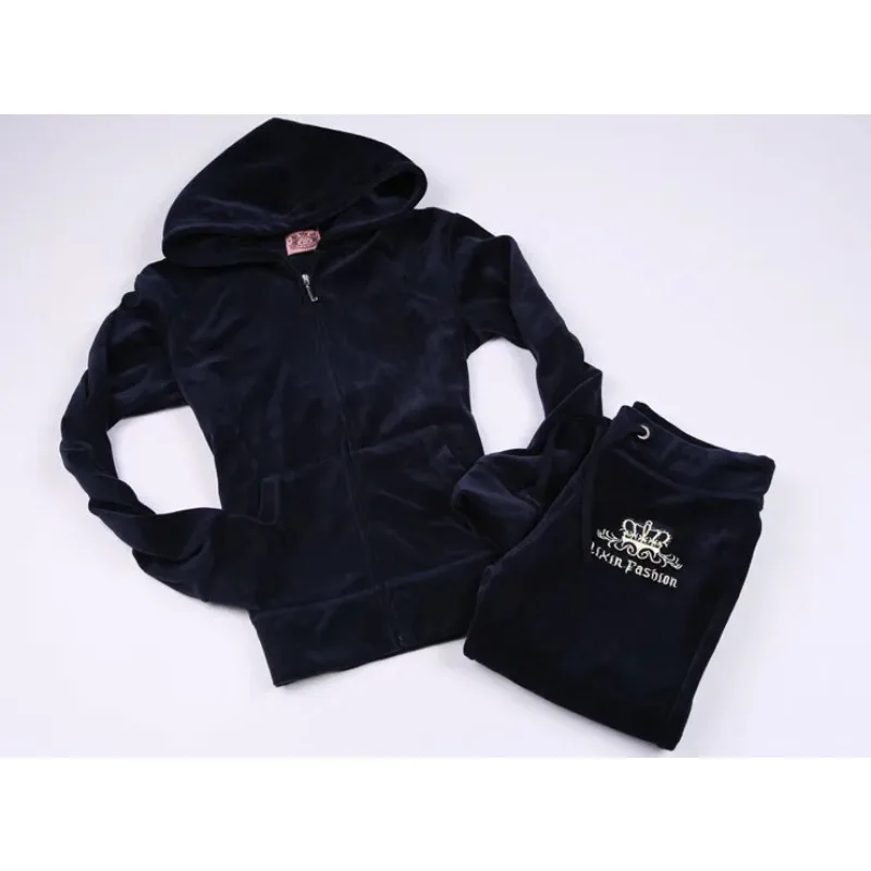 JC Tracksuit Women Velvet Wome - огляд і ціна Embroidery Motif