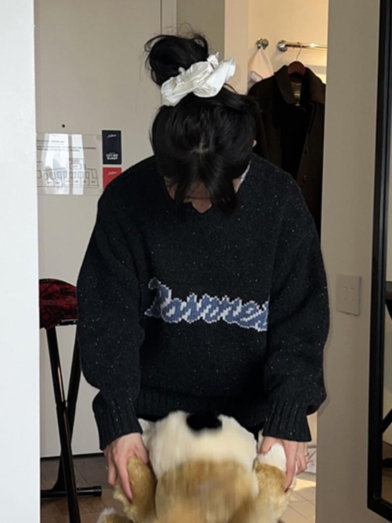 Women's Wool Knit Sweater roun - огляд і ціна Embroidery Moisturizer
