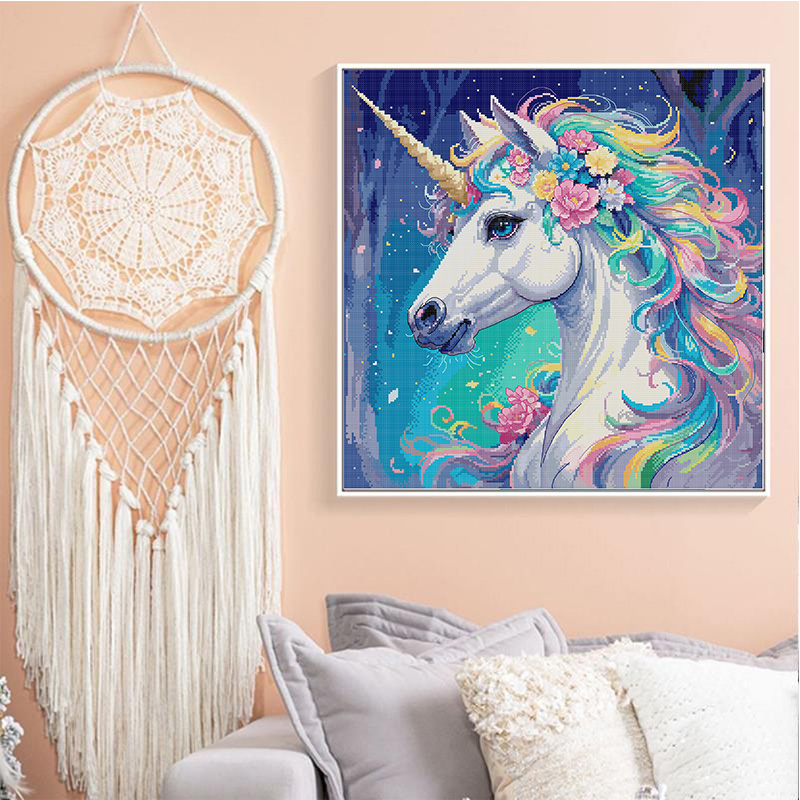 Joy Sunday Animal Pattern Cros - огляд і ціна Embroidery Unicorn