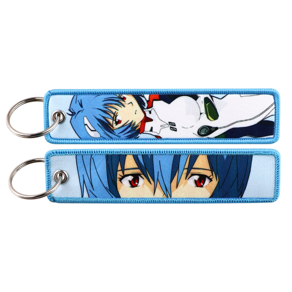 Anime EVA Embroidery Key Fobs  - огляд і ціна Embroidery Gift Ideas