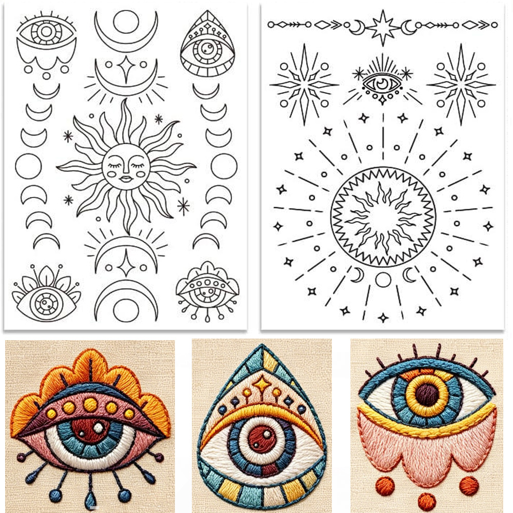 Stick And Stitch Mystical Sun  - огляд і ціна Embroidery Meaning