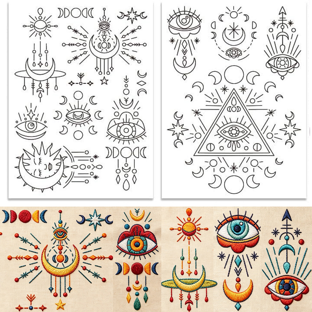 Stick And Stitch Mystical Sun  - огляд і ціна Embroidery Meaning
