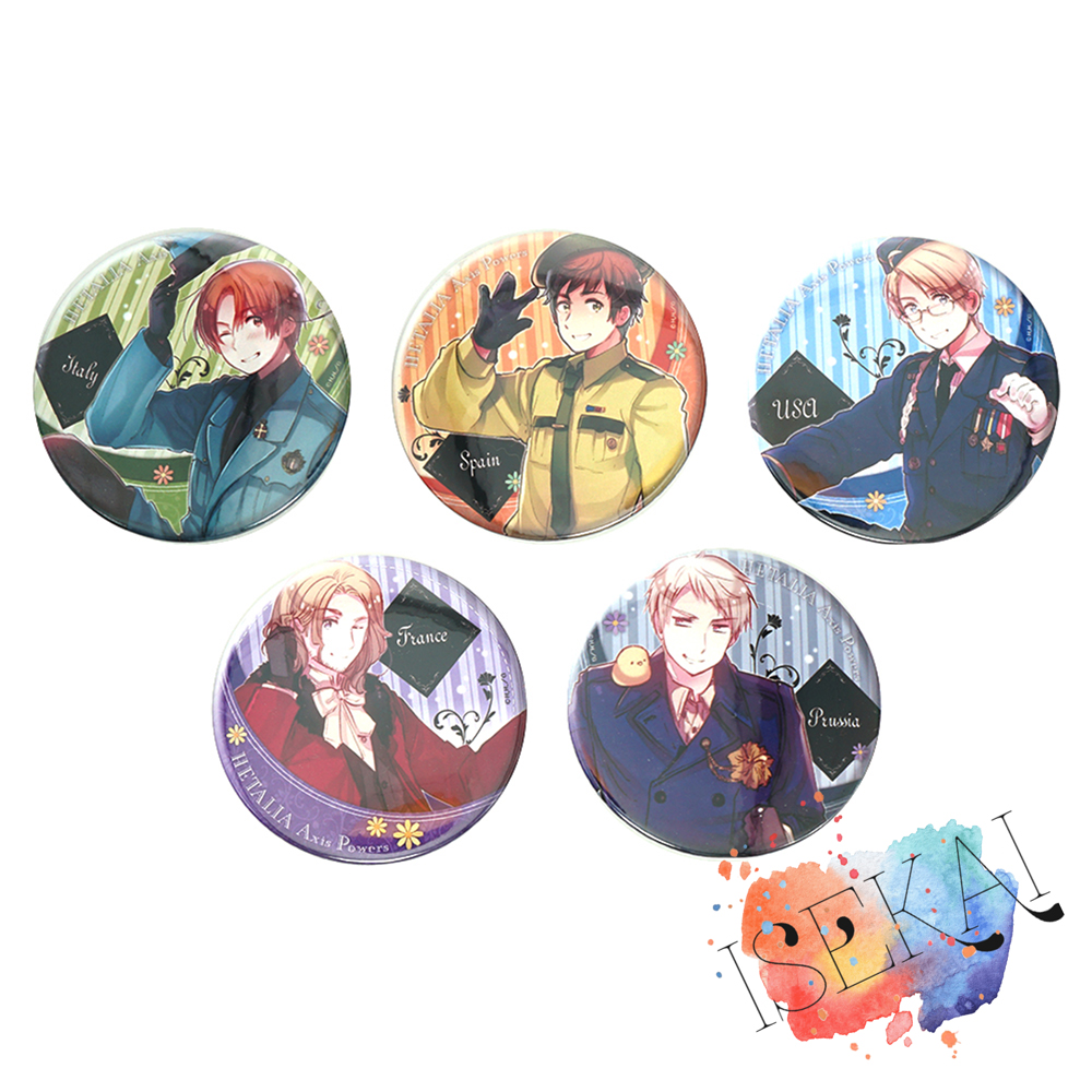 Axis Power HETALIA Anime Badge - огляд і ціна Embroidery Australia
