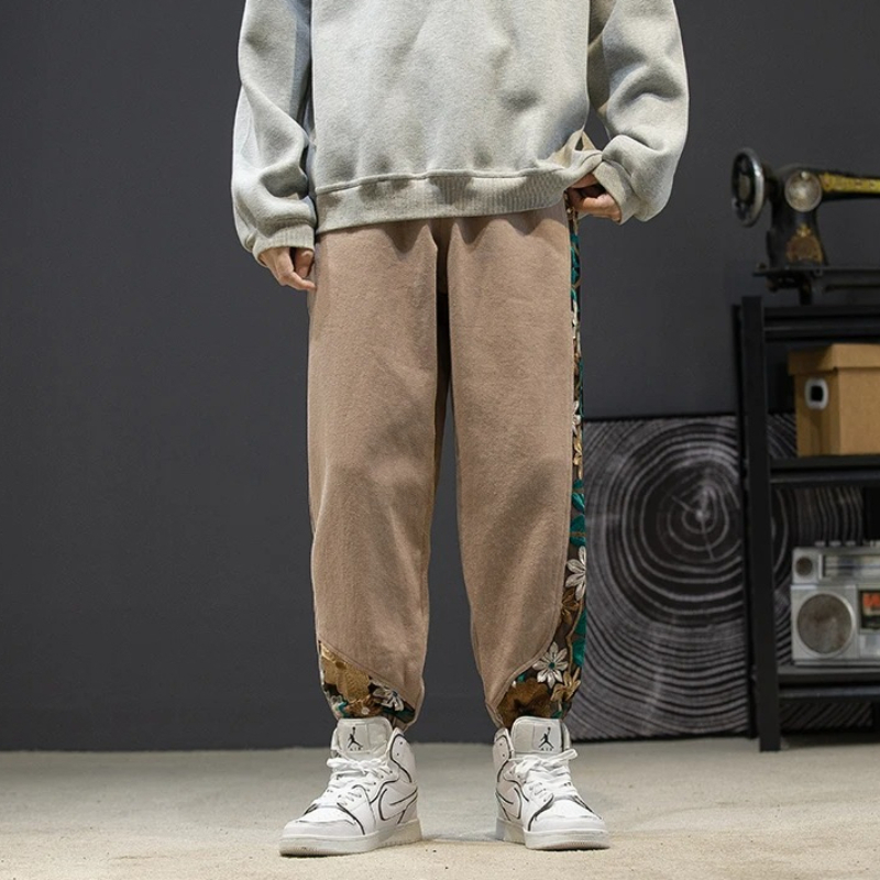 Fashion Casual Pants Men's Clo - огляд і ціна Embroidery Motif