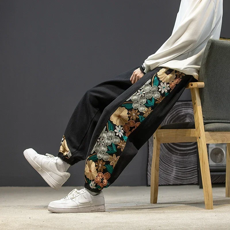 Fashion Casual Pants Men's Clo - огляд і ціна Embroidery Motif