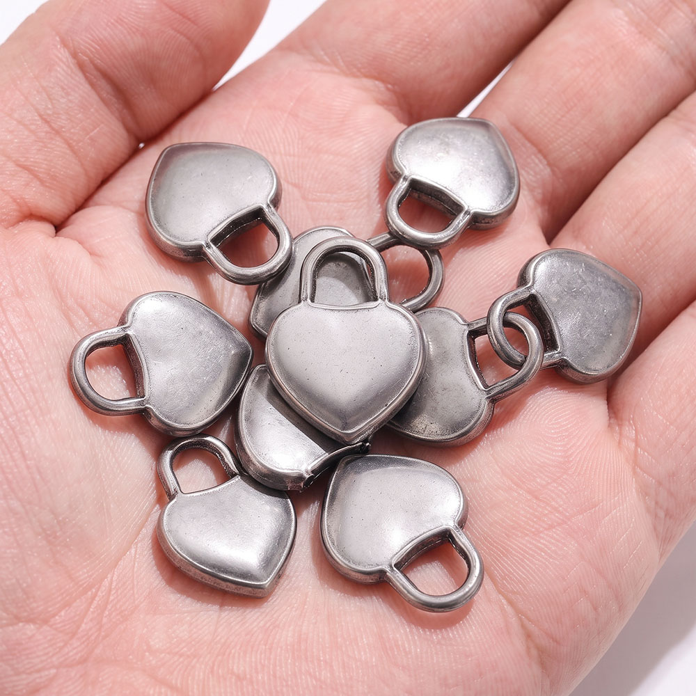 5/10pcs Stainless Steel Charms - огляд і ціна Embroidery Diy