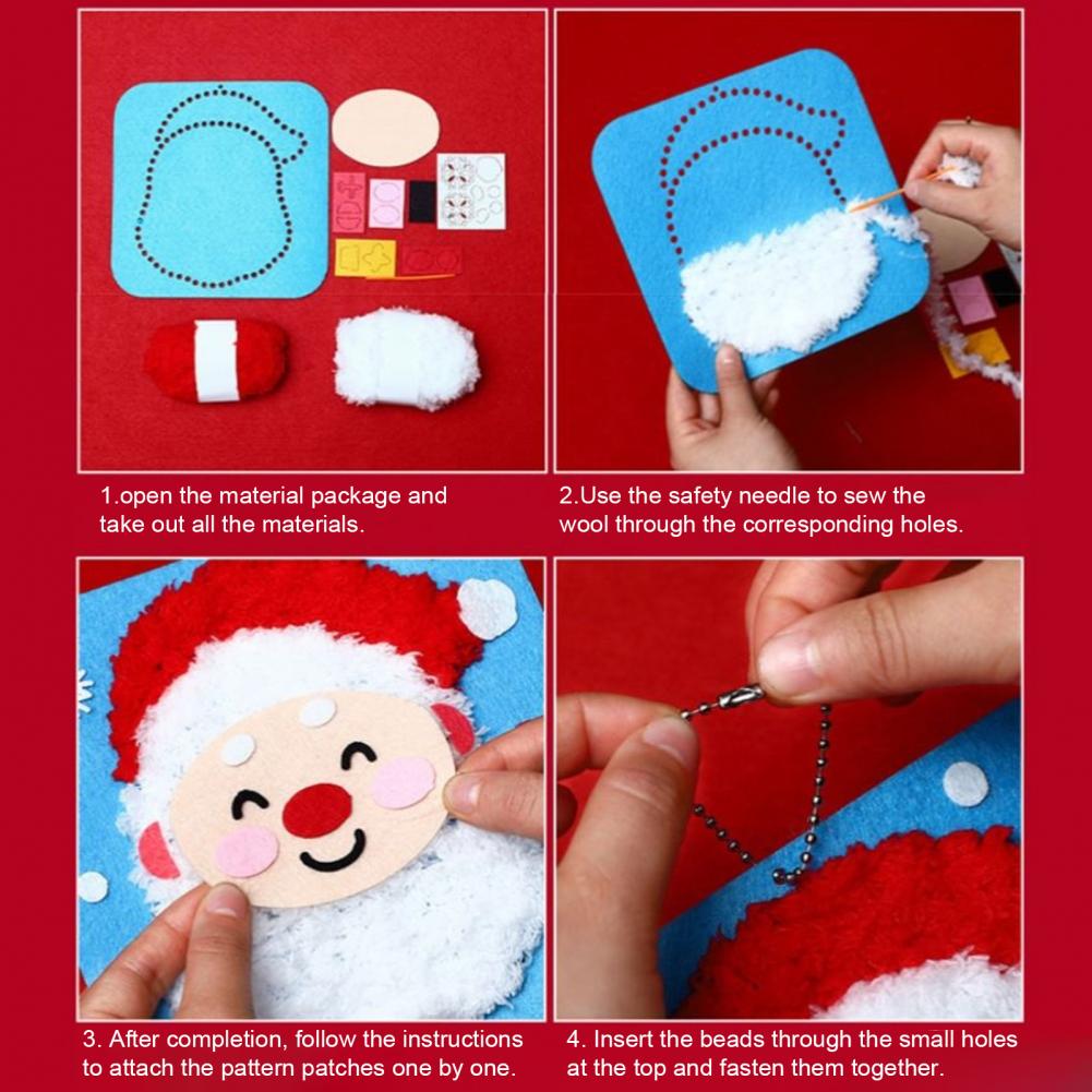 Craft Kit for Beginners Christ - огляд і ціна Embroidery Xmas Stocking