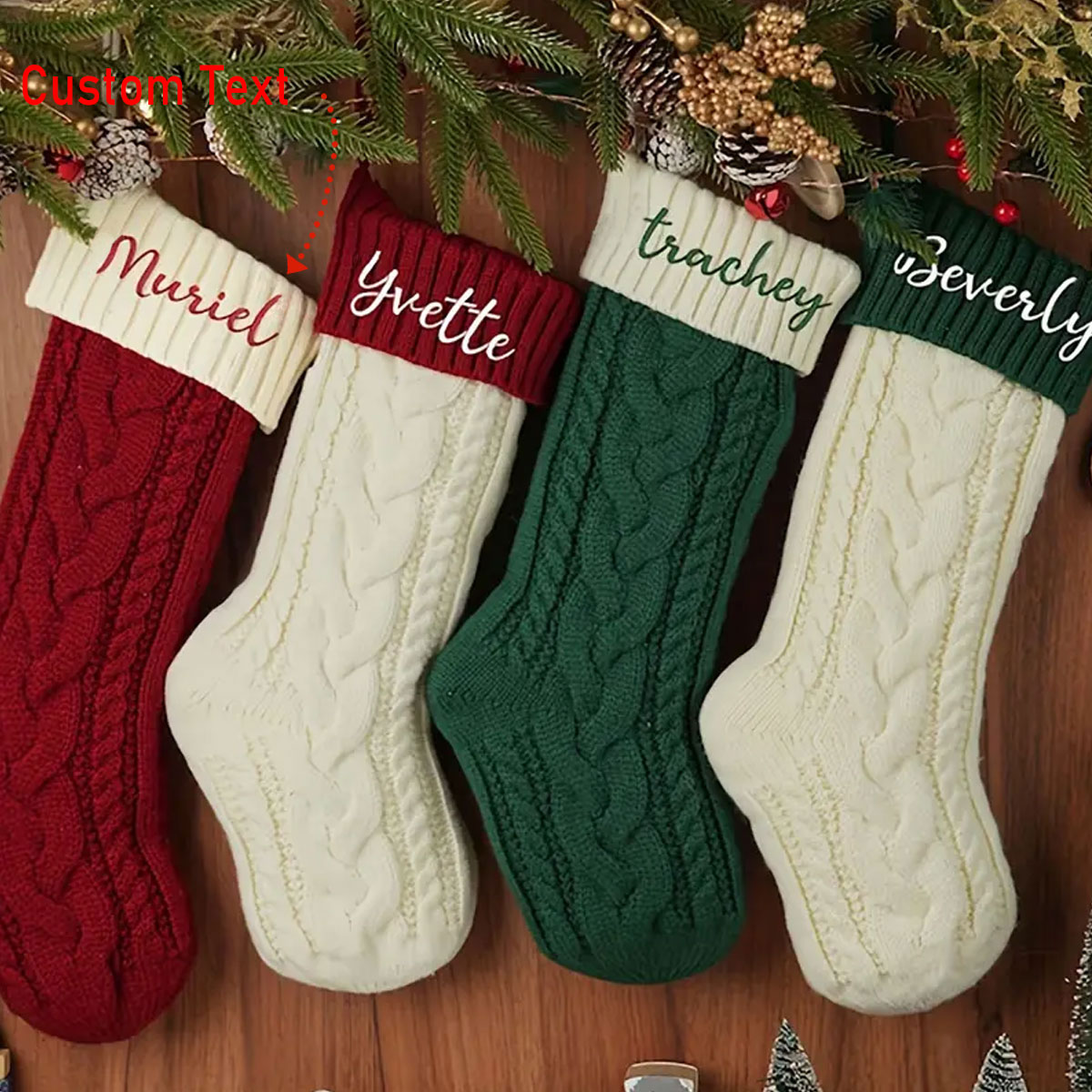 One Vintage Personalized Chris - огляд і ціна Embroidery Xmas