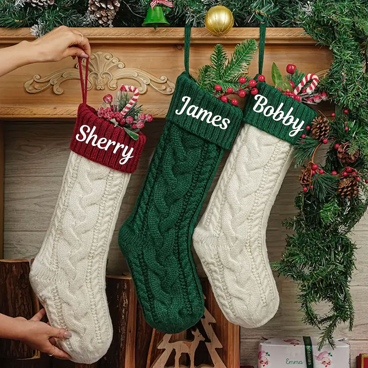 One Vintage Personalized Chris - огляд і ціна Embroidery Xmas