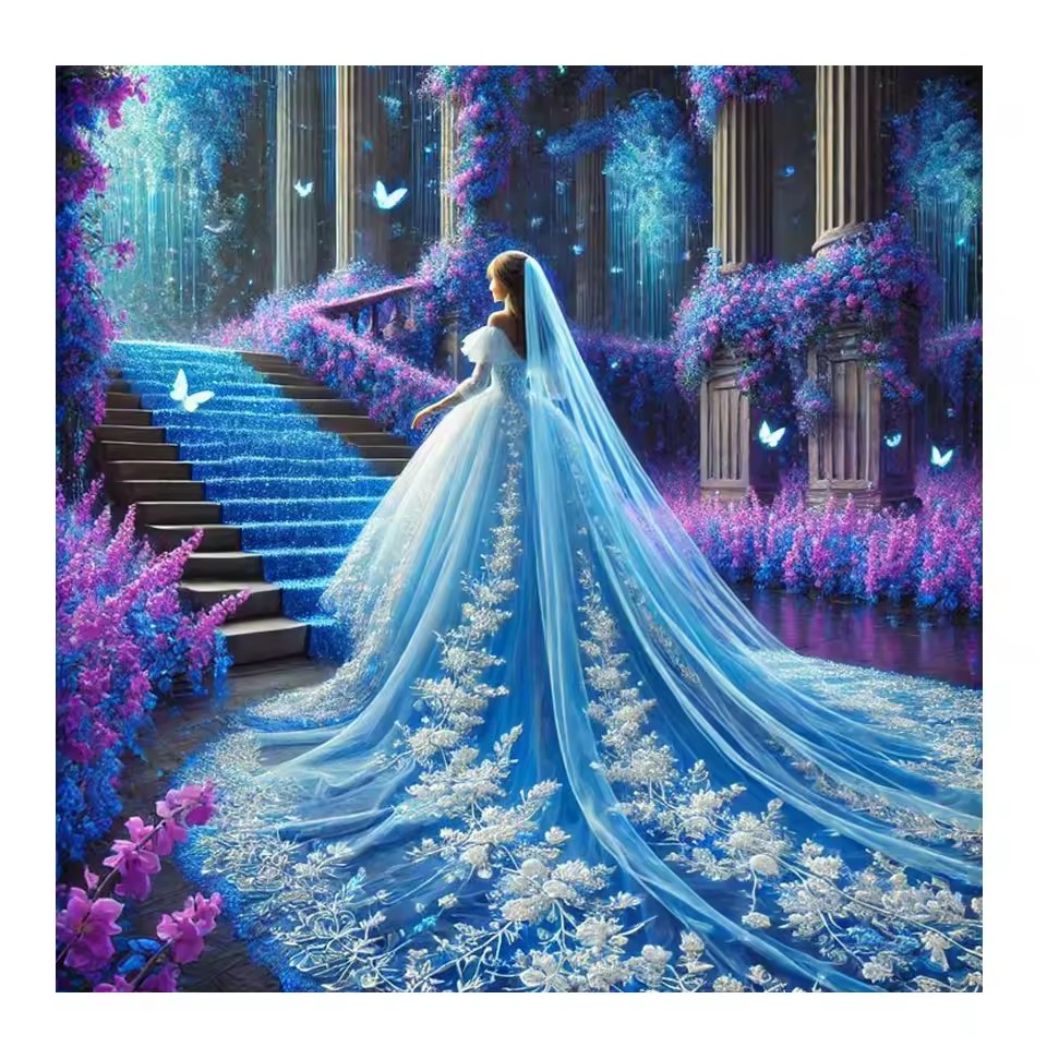 5D Diamond Painting Girl Unico - огляд і ціна Embroidery Unicorn