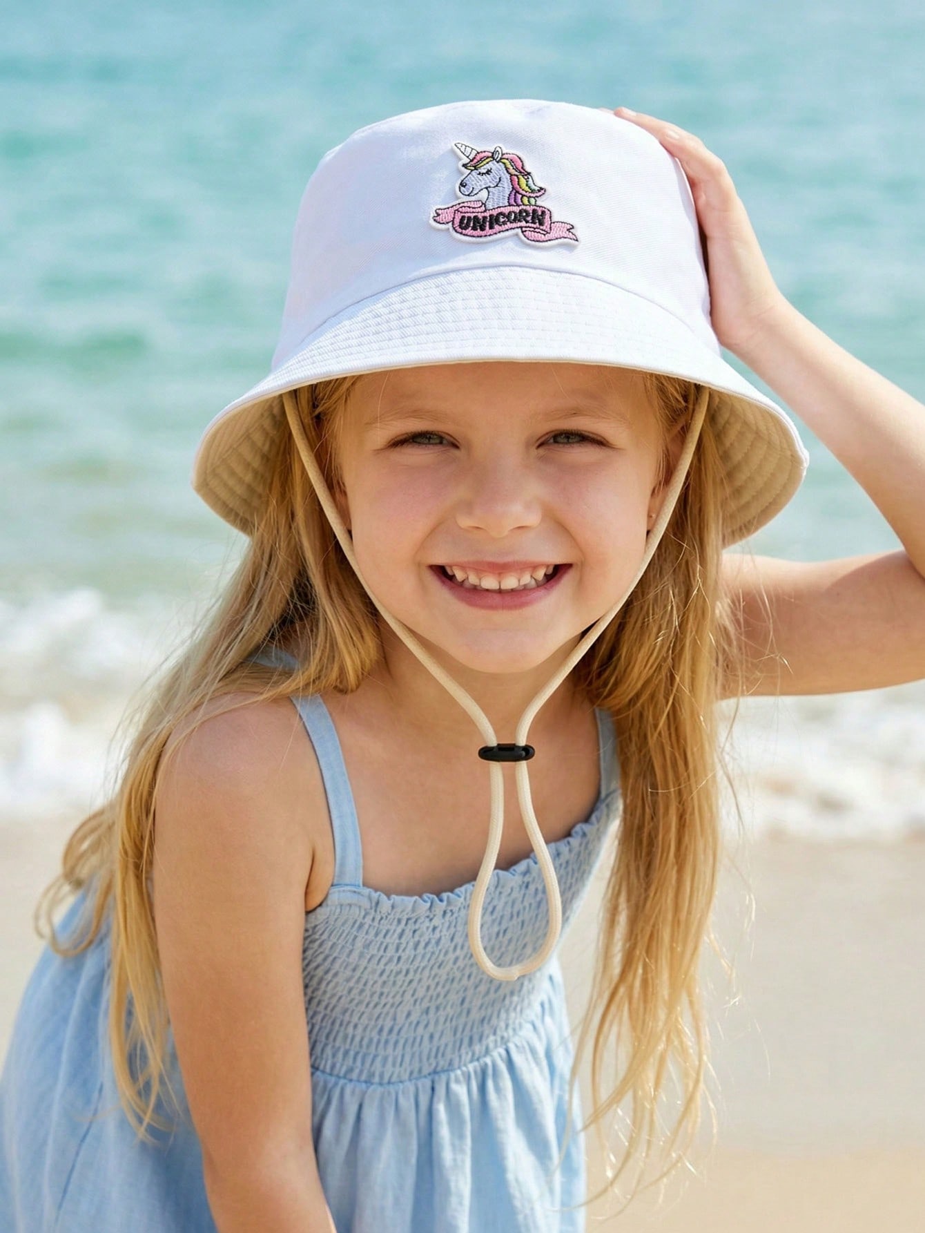 1pcs 2-6Y Girls Cartoon Unicor - огляд і ціна Embroidery Unicorn