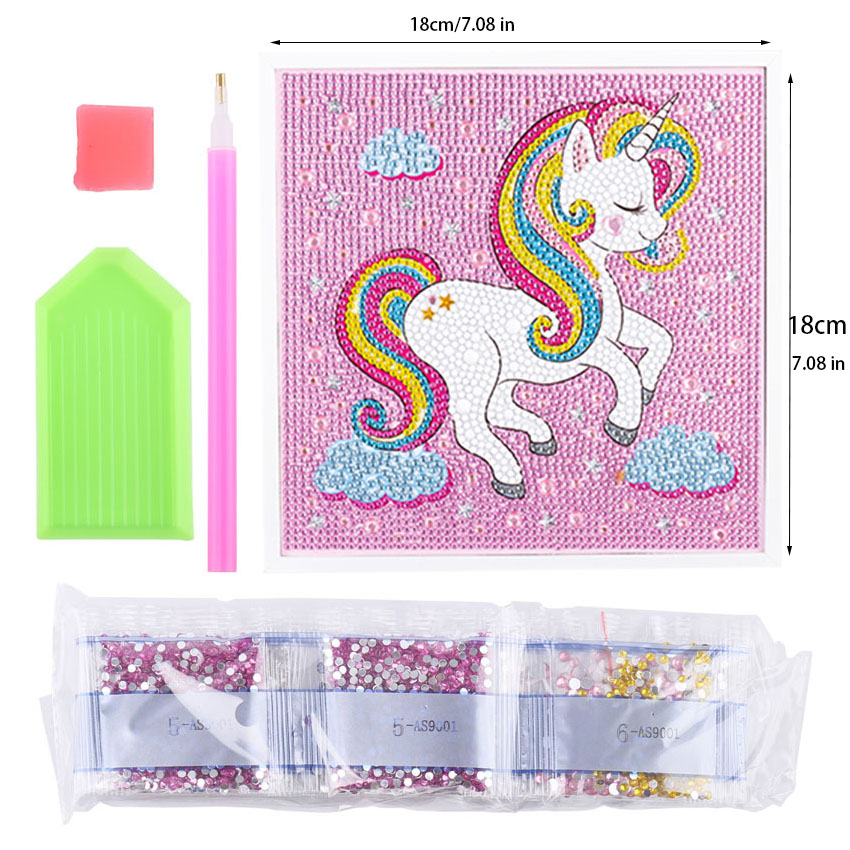 5D Diamond Painting Kit for Ki - огляд і ціна Embroidery Unicorn
