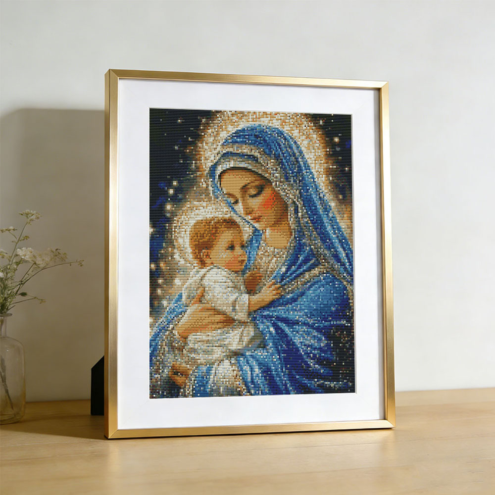 Cross Stitch Virgin Mary Relig - огляд і ціна Embroidery Guide Paper