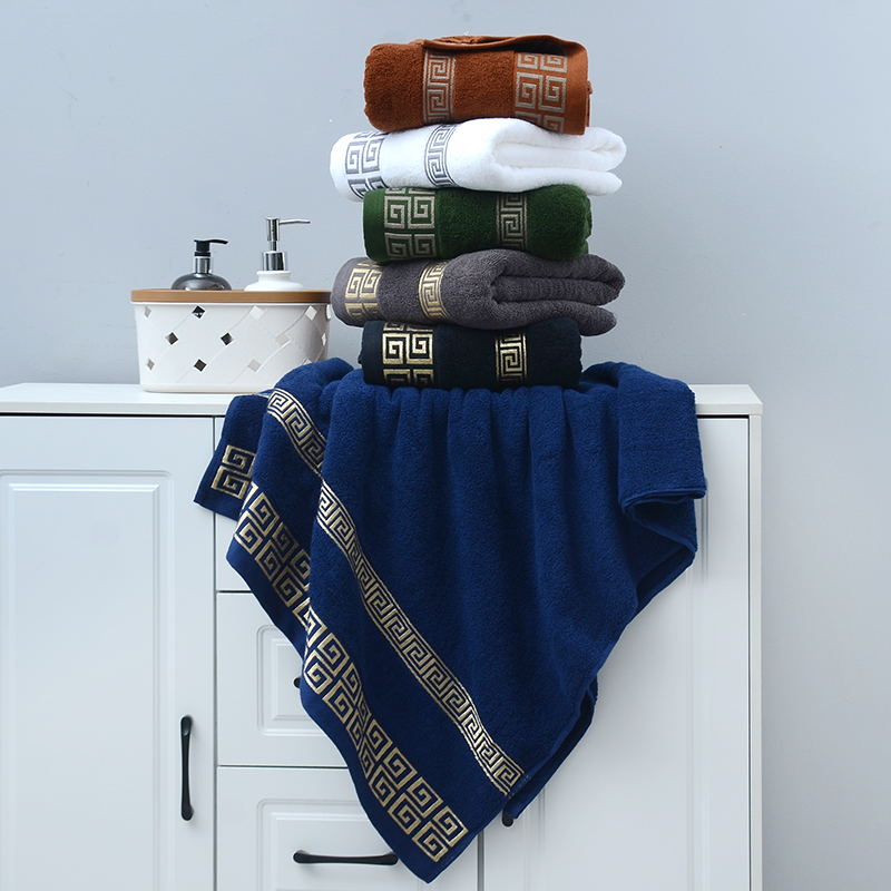 2pcs Black Bath Towels for Adu - огляд і ціна Embroidery Xmas