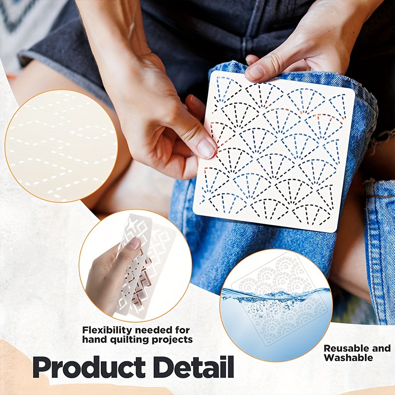 30Pcs Embroidery Templates DIY - огляд і ціна Embroidery Diy