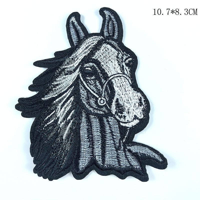 Horse Head Adhesive Embroidery - огляд і ціна Embroidery Unicorn