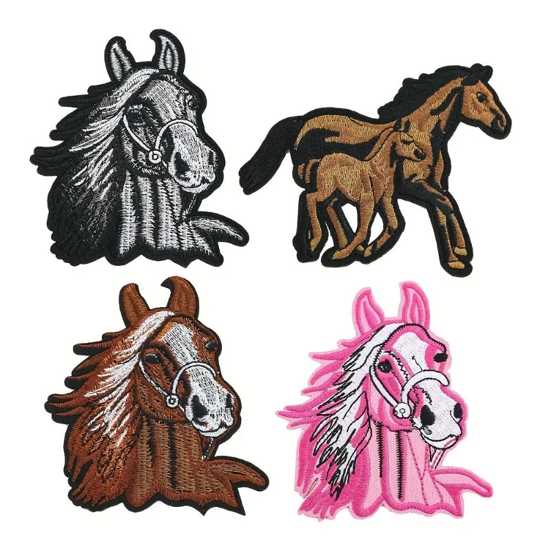 Horse Head Adhesive Embroidery - огляд і ціна Embroidery Unicorn