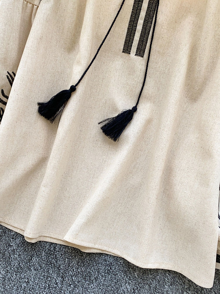 Women Bohemian-style Blouse Em - огляд і ціна Embroidery Blouse