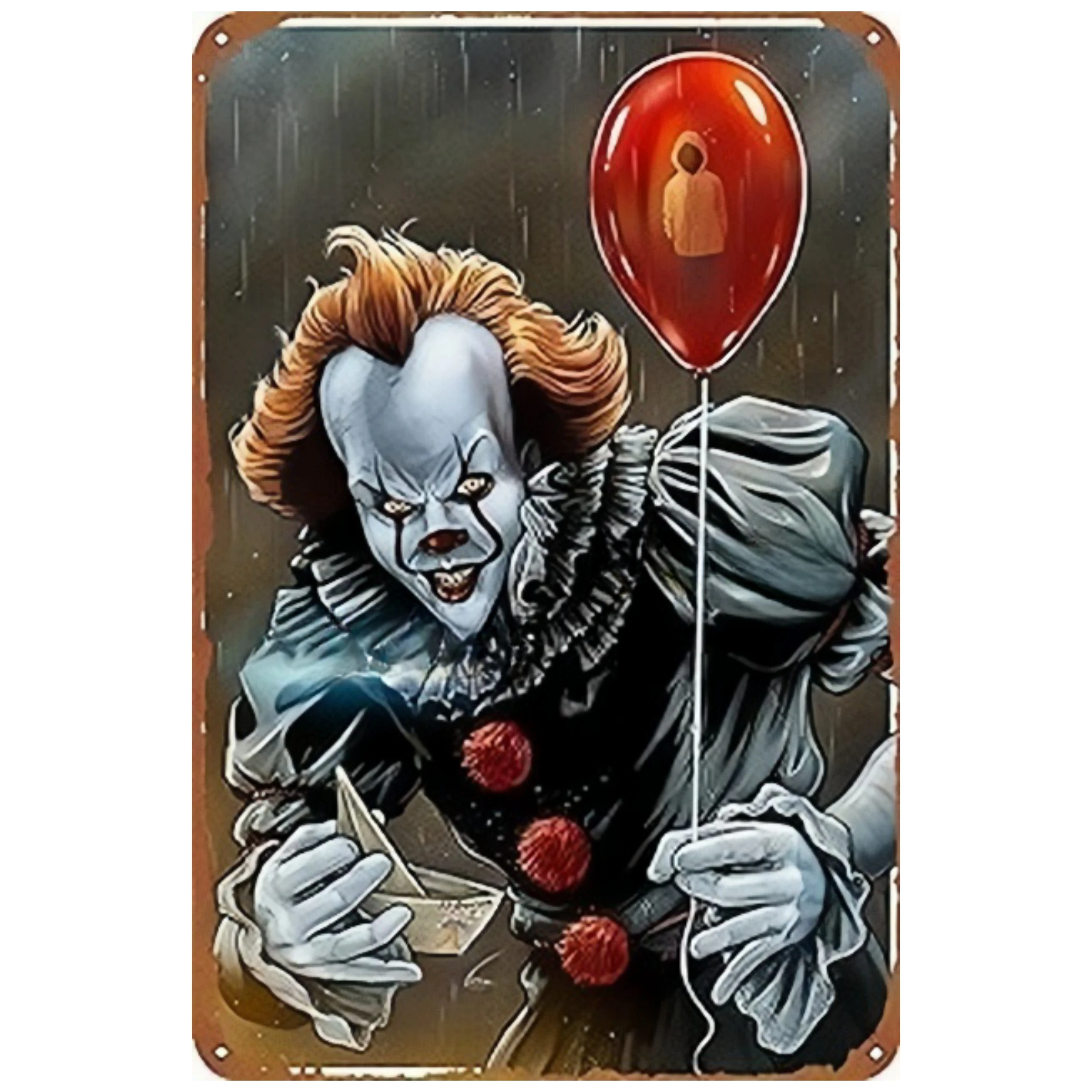 Vintage Metal Sign Pennywise V - огляд і ціна Embroidery Workshop