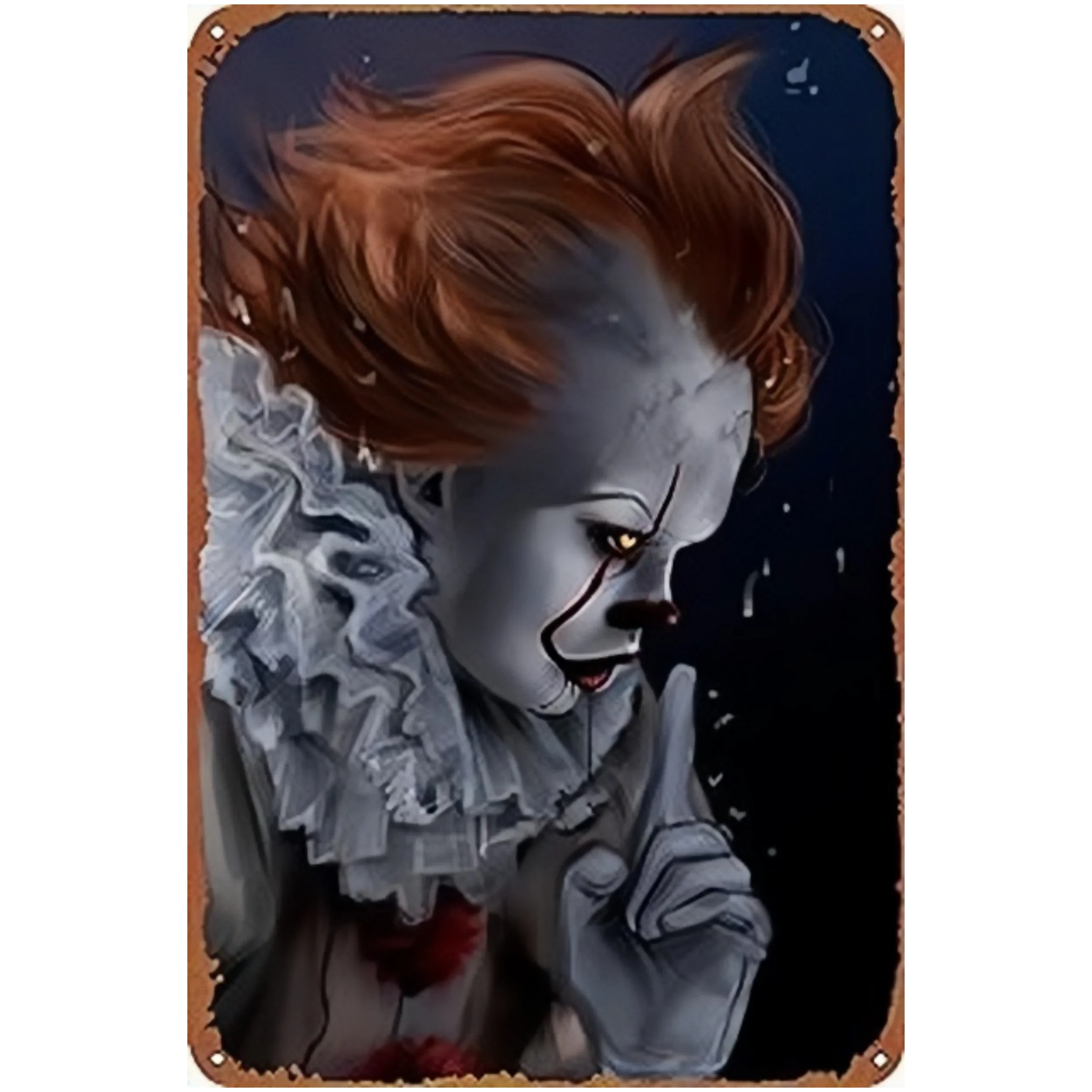 Vintage Metal Sign Pennywise V - огляд і ціна Embroidery Workshop