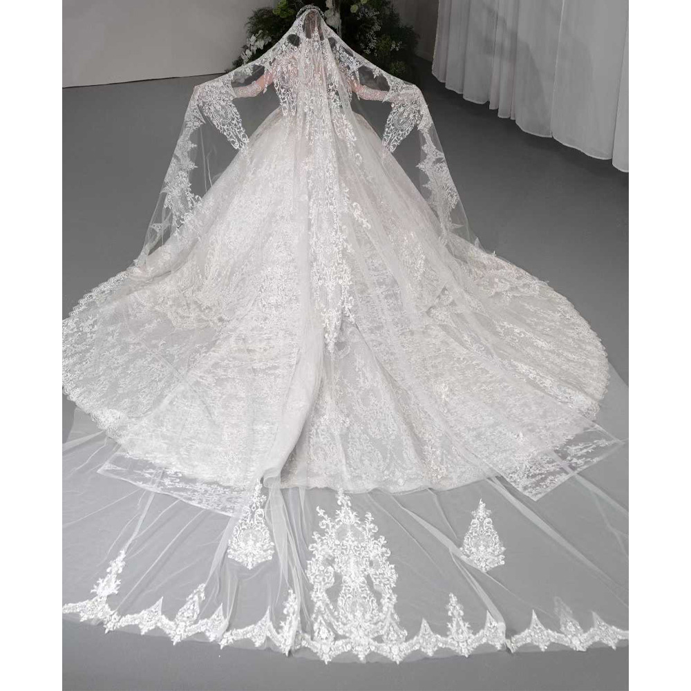 Luxury Off The Shoulder Sweeth - огляд і ціна Embroidery Organza