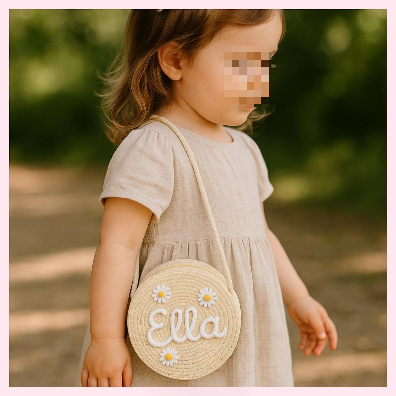 1pcs Personalized Handmade Str - огляд і ціна Embroidery Name
