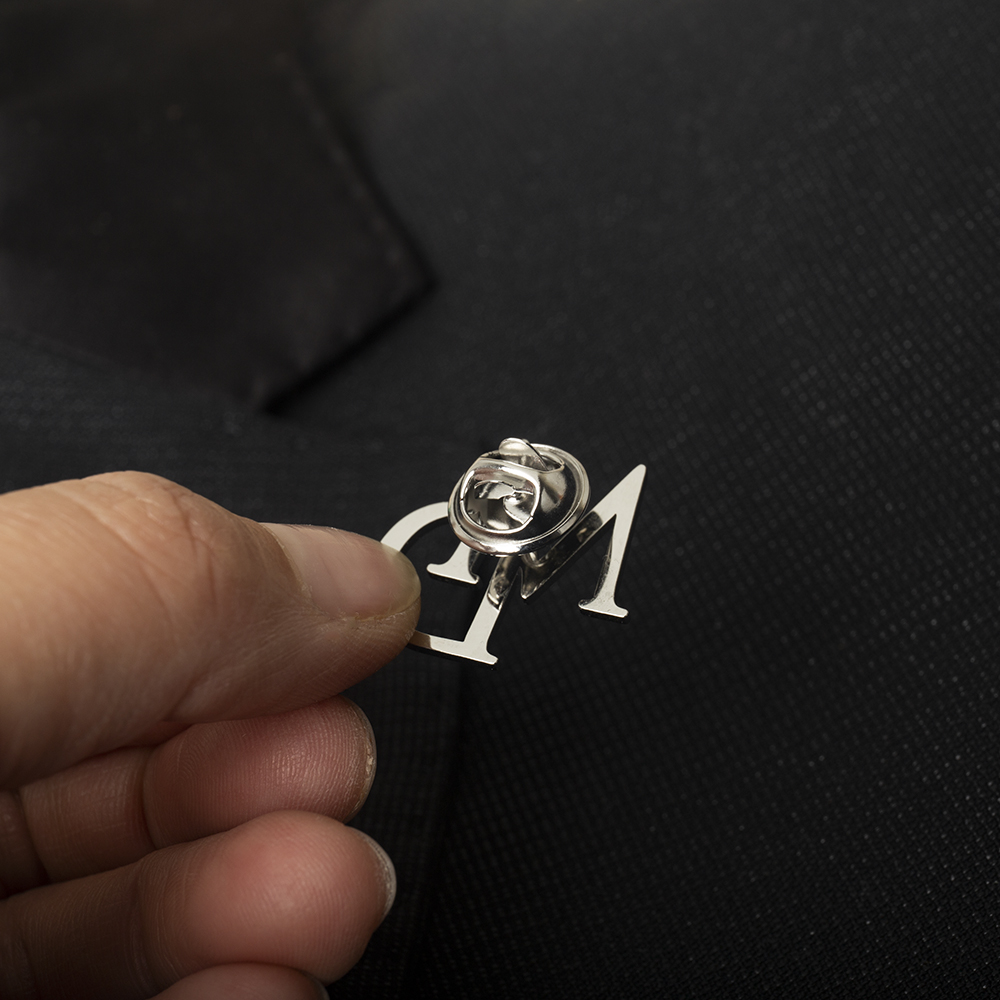 Tangula Custom Initials Brooch - огляд і ціна Embroidery Name