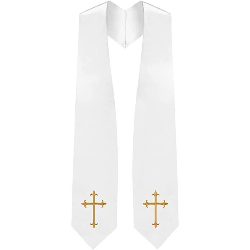 Reversible Clergy Stole Double - огляд і ціна Embroidery Knit