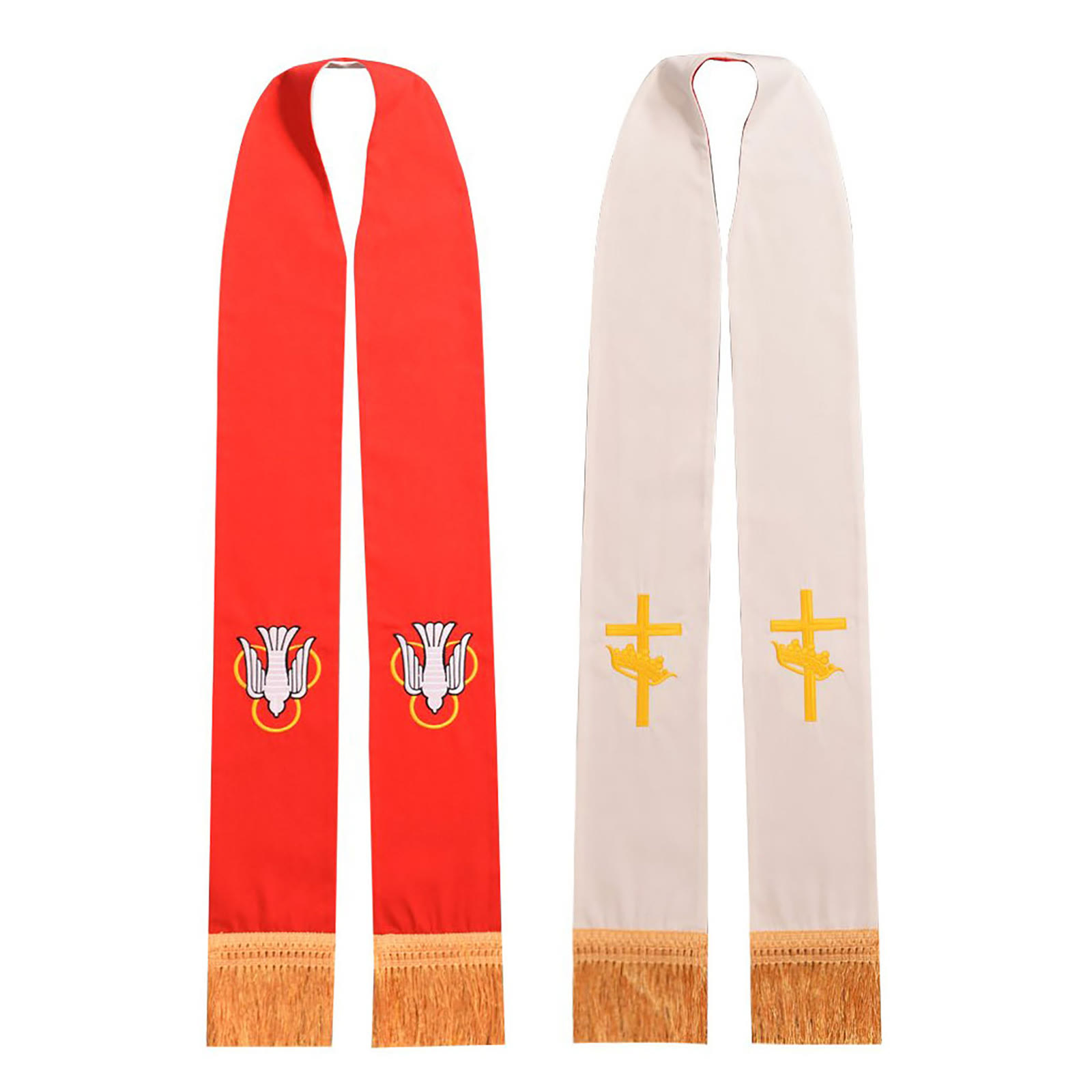 Reversible Clergy Stole Double - огляд і ціна Embroidery Knit